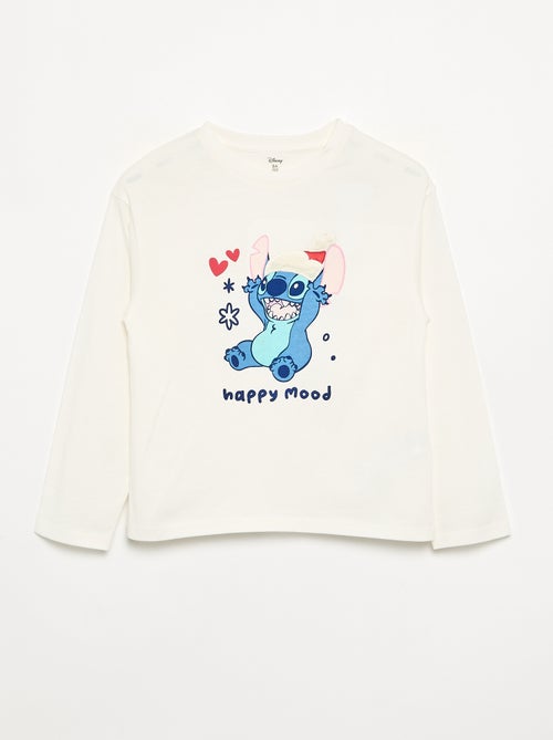 T-shirt 'Disney' de manga comprida - Kiabi