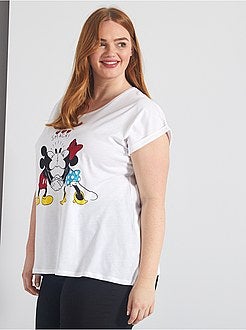 T-shirt 'Disney' de manga comprida - Kiabi