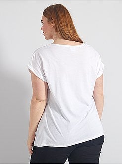 T-shirt 'Disney' de manga comprida - Kiabi