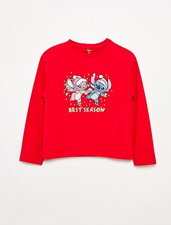 T-shirt 'Disney' de manga comprida