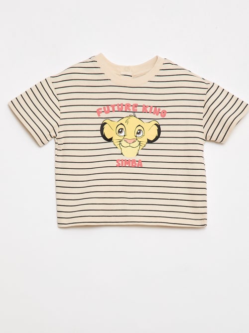 T-shirt 'Disney' de manga curta - Kiabi