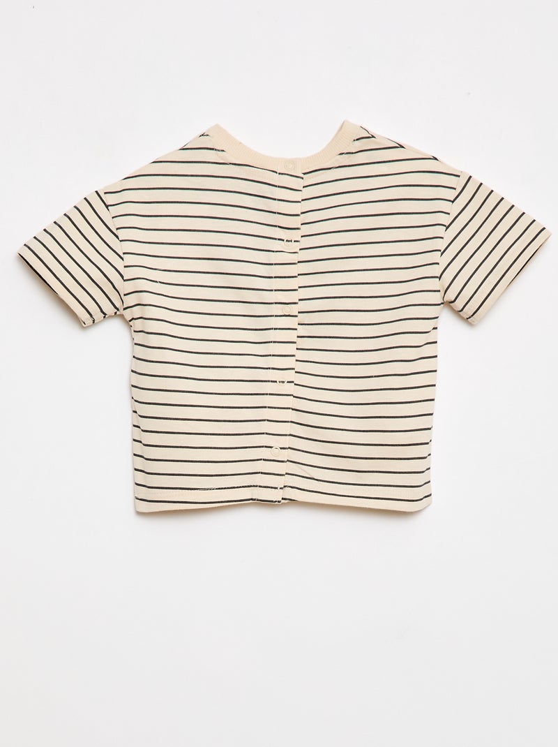 T-shirt 'Disney' de manga curta Branco - Kiabi