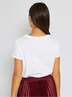 T-shirt 'Disney' de manga curta - Kiabi