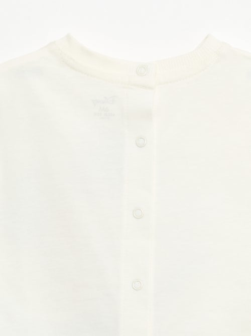 T-shirt 'Disney' de manga curta - Kiabi