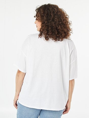 T-shirt 'Disney' de manga curta e gola redonda