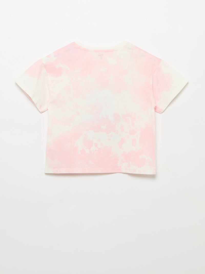 T-shirt \'Disney\' de manga curta Rosa - Kiabi