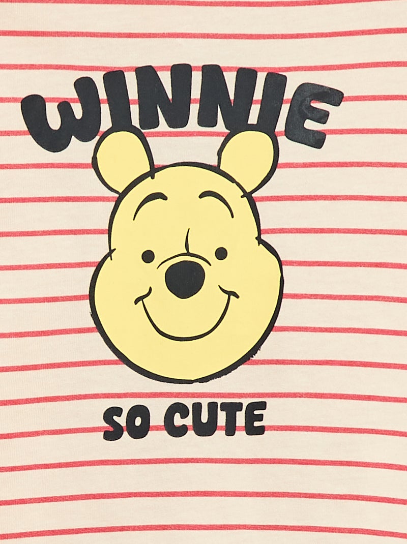 T-shirt 'Disney' de manga curta Vermelho - Kiabi