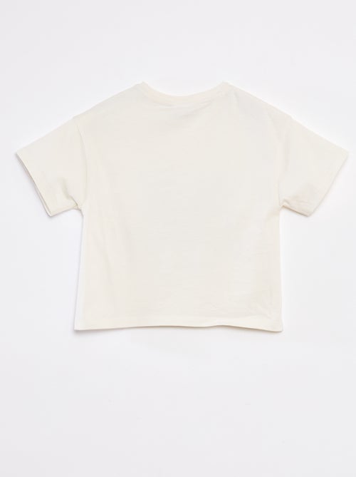 T-shirt 'Disney' de manga curtas - Kiabi