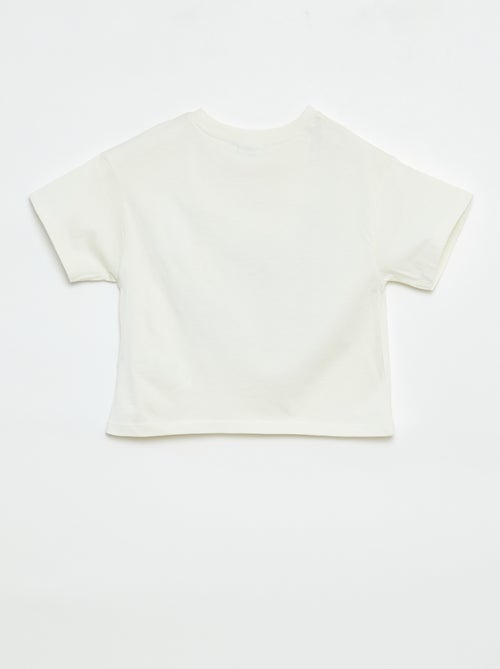 T-shirt 'Disney' de manga curtas - Kiabi