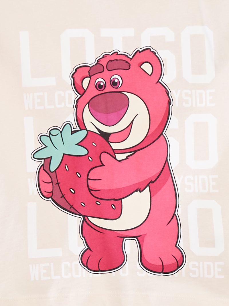 T-shirt 'Disney' de manga curtas Rosa - Kiabi