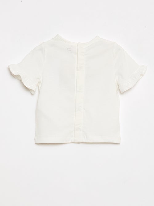 T-shirt 'Disney' de mangas curtas - Kiabi