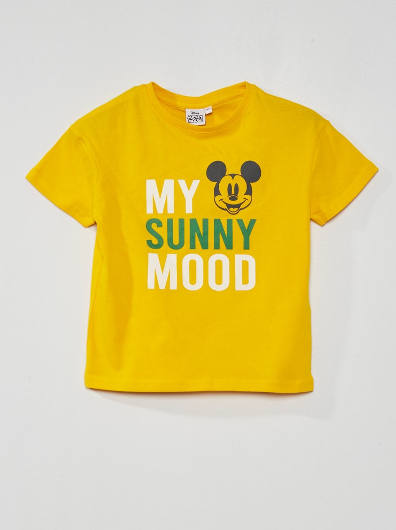 T-shirt 'Disney' em jersey AMARELO - Kiabi