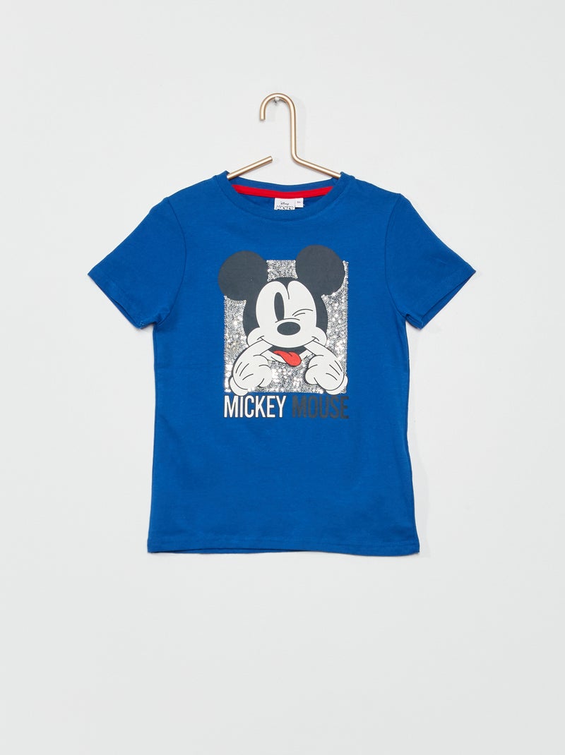 T-shirt 'Disney' em jersey AZUL - Kiabi