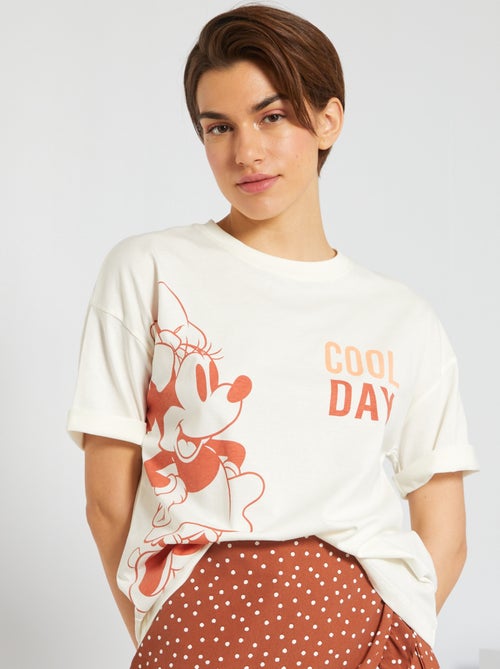 T-shirt 'Disney' em jersey - Kiabi