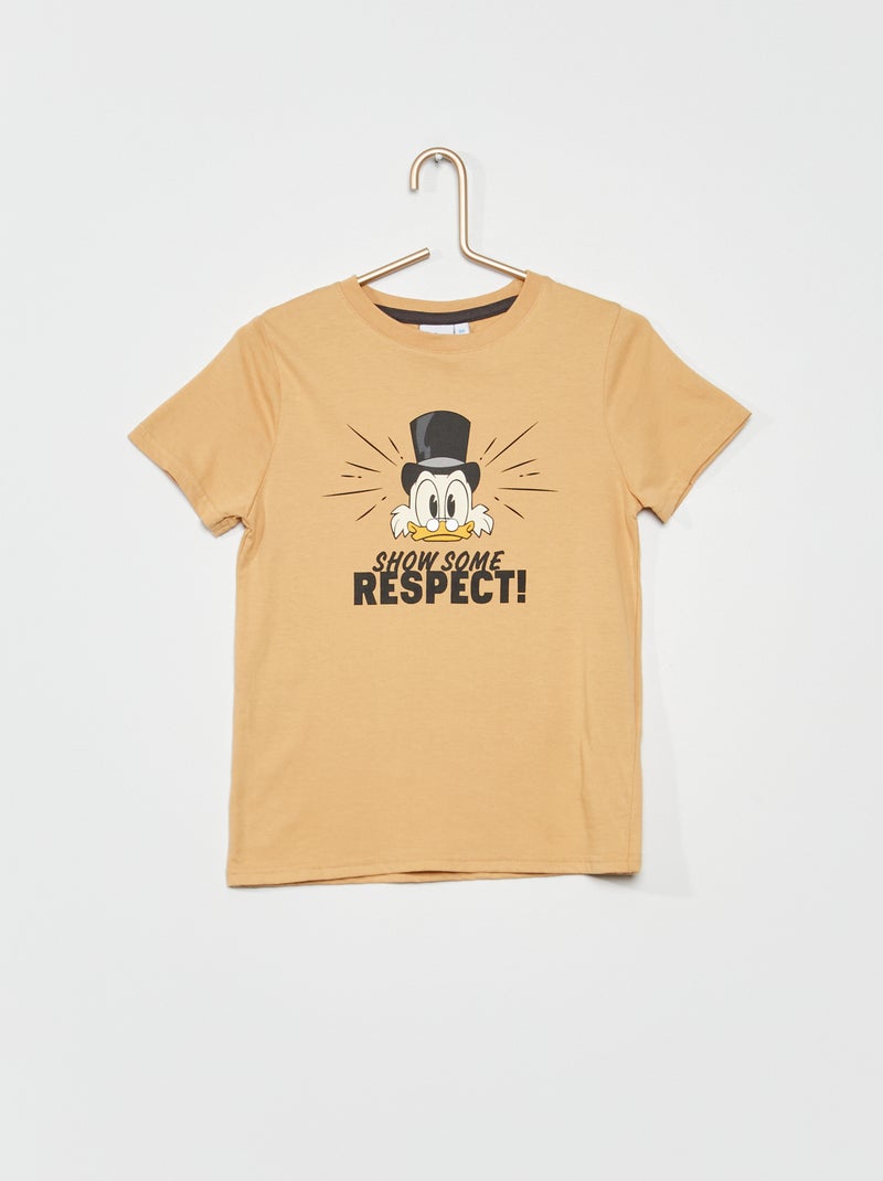 T-shirt 'Disney' em jersey CASTANHO - Kiabi