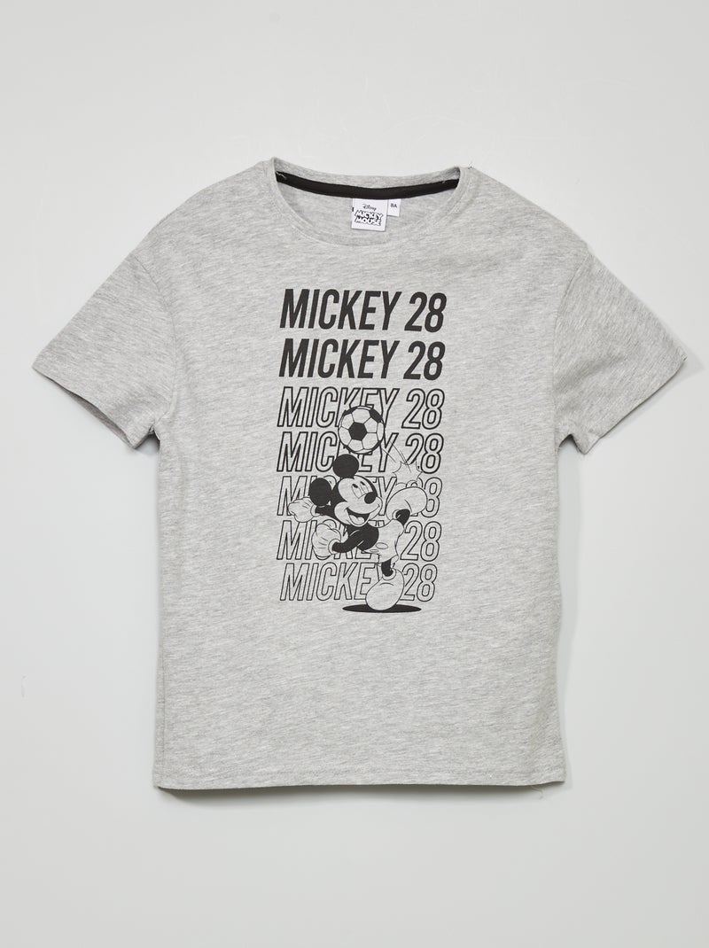 T-shirt 'Disney' em jersey com estampado CINZA - Kiabi