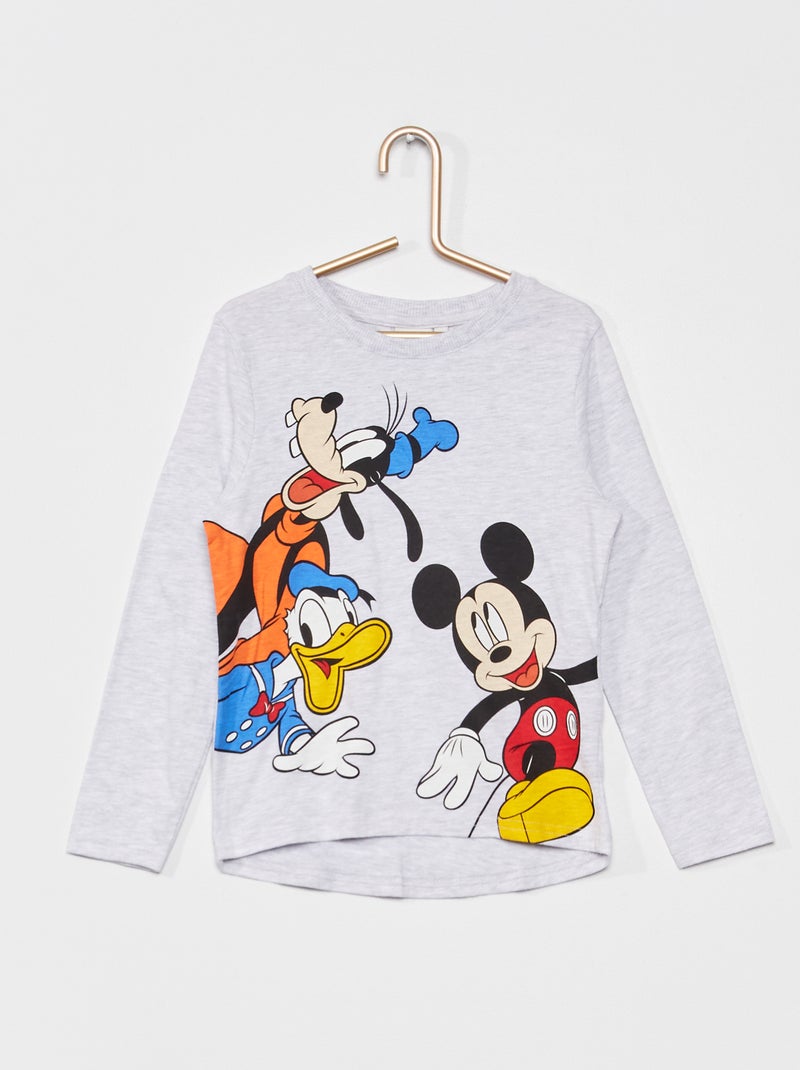 T-shirt 'Disney' em malha jersey CINZA - Kiabi
