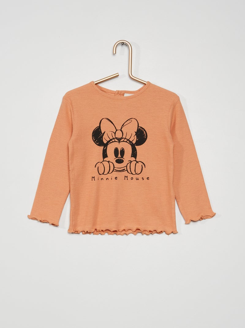 T-shirt 'Disney' em ninho de abelha BEGE - Kiabi