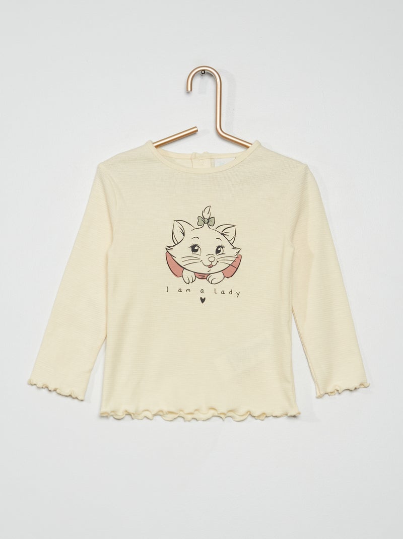 T-shirt 'Disney' em ninho de abelha BRANCO - Kiabi