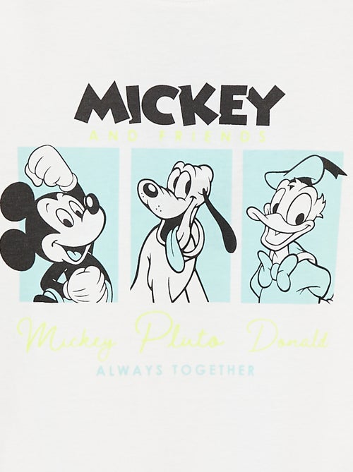 T-shirt 'Disney' 'Mickey' de manga curta - Kiabi
