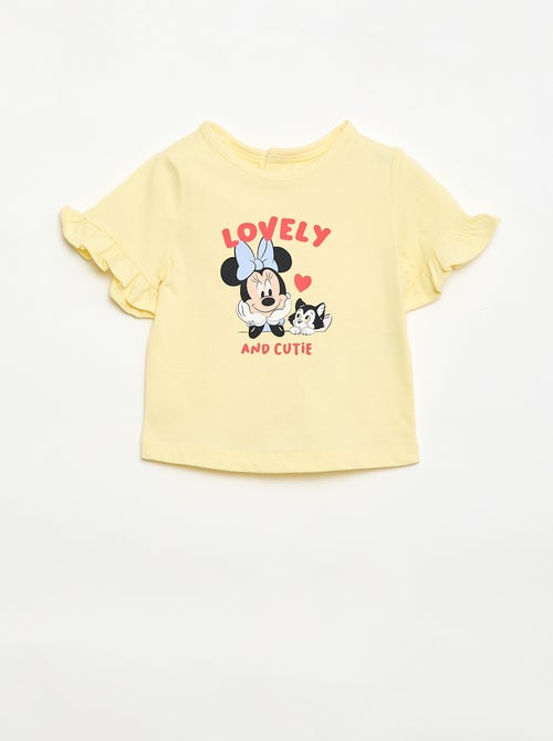 T-shirt 'Disney' 'Minnie' de manga curta - Kiabi