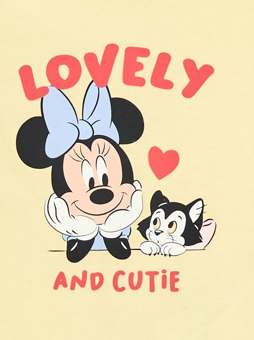 T-shirt 'Disney' 'Minnie' de manga curta - Kiabi