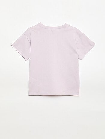 T-shirt 'Disney' 'Angel' em algodão liso