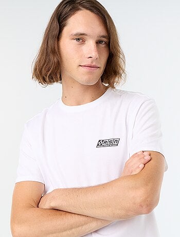 T-shirt 'Disney' 'Pixar' 'Flash McQueen' estampado à frente e atrás