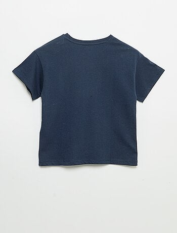 T-shirt 'Disney' 'Stitch' de manga curta