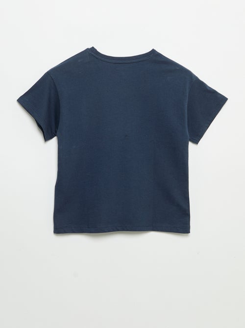 T-shirt 'Disney' 'Stitch' de manga curta - Kiabi