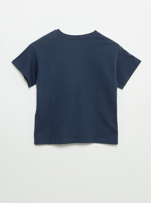 T-shirt 'Disney' 'Stitch' de manga curta - Kiabi