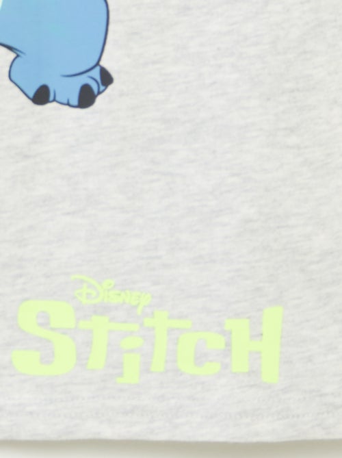 T-shirt 'Disney' 'Stitch' de manga curta - Kiabi