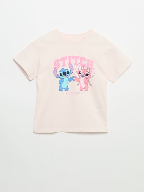 T-shirt 'Disney' 'Stitch' de manga curta - Kiabi