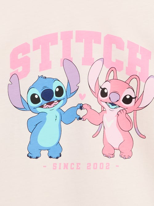 T-shirt 'Disney' 'Stitch' de manga curta - Kiabi