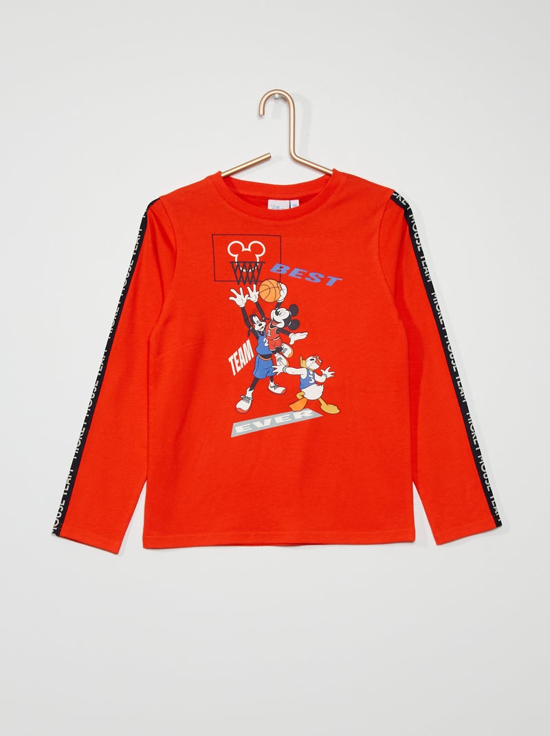 T-shirt 'Disney' VERMELHO - Kiabi
