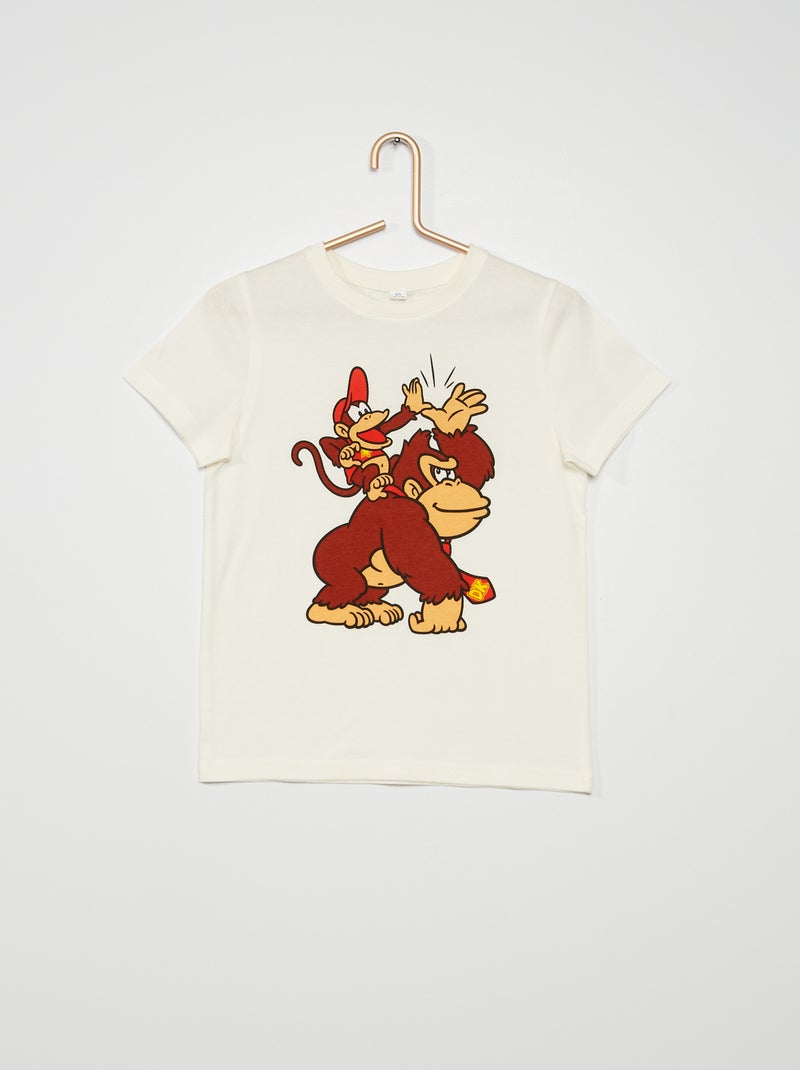 T-shirt 'Donkey Kong' LARANJA - Kiabi