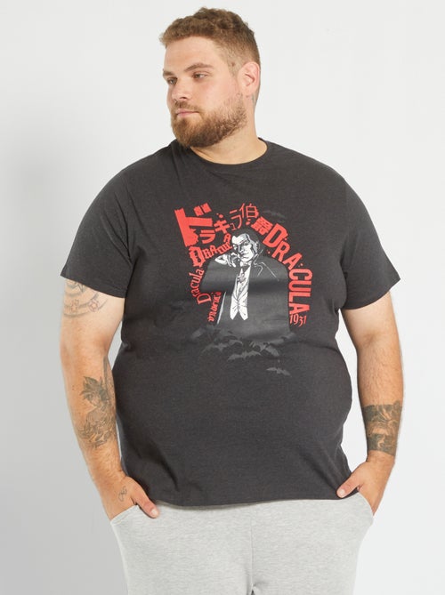 T-shirt 'Drácula' em versão japonesa - Kiabi