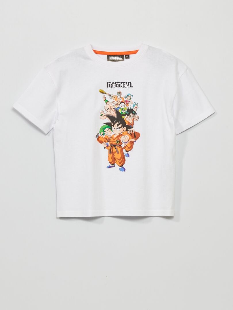 T-shirt 'Dragon Ball Z' em jersey - Branco - Kiabi - 9.00€