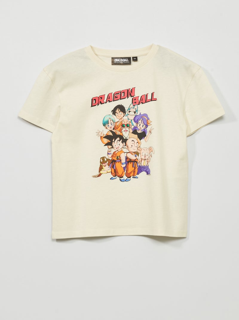 T-shirt 'Dragon Ball' de manga curta BRANCO - Kiabi