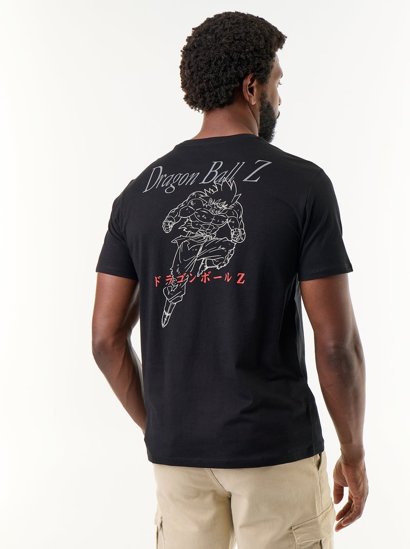 T-shirt 'Dragon Ball' de manga curta Preto - Kiabi
