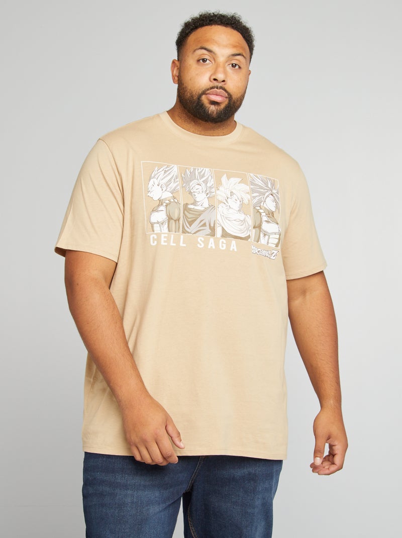 T-shirt 'Dragon Ball Z' BEGE - Kiabi