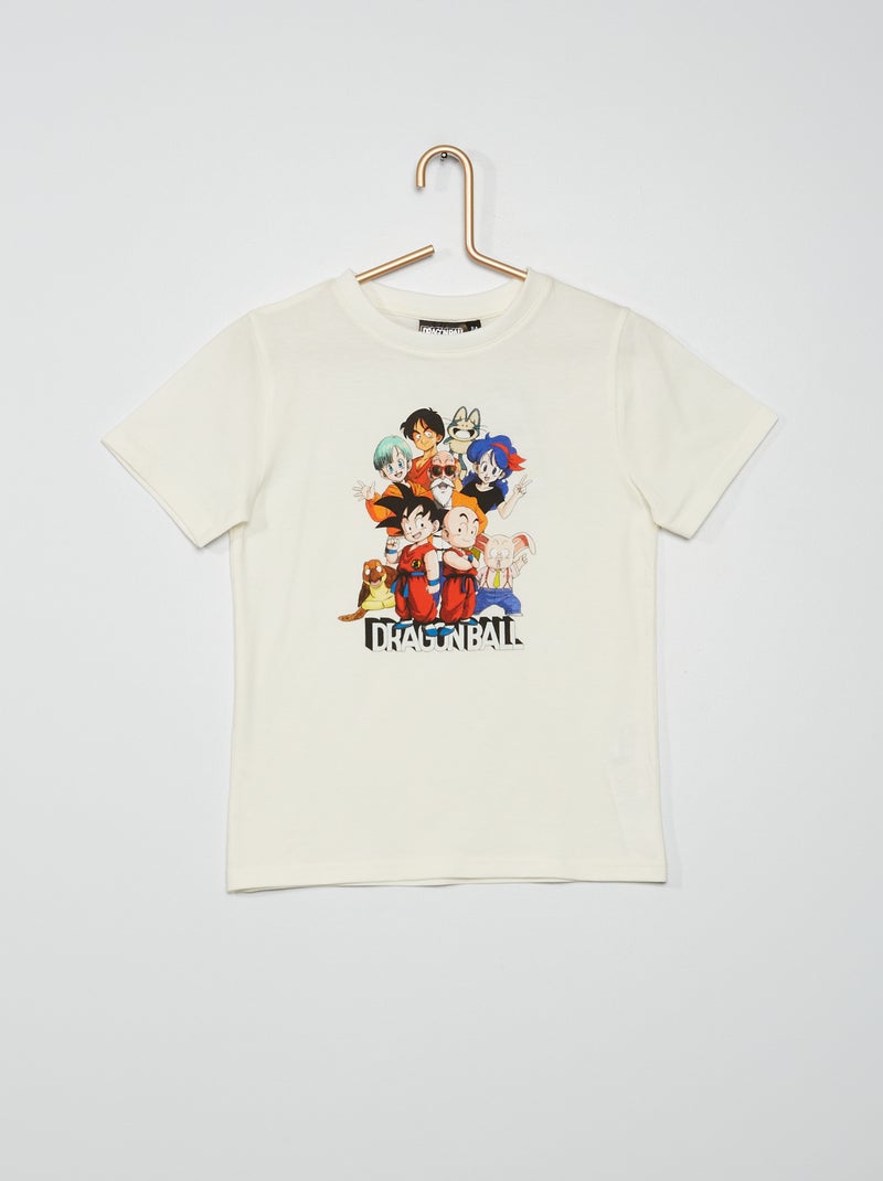 T-shirt 'Dragon Ball Z' Branco - Kiabi