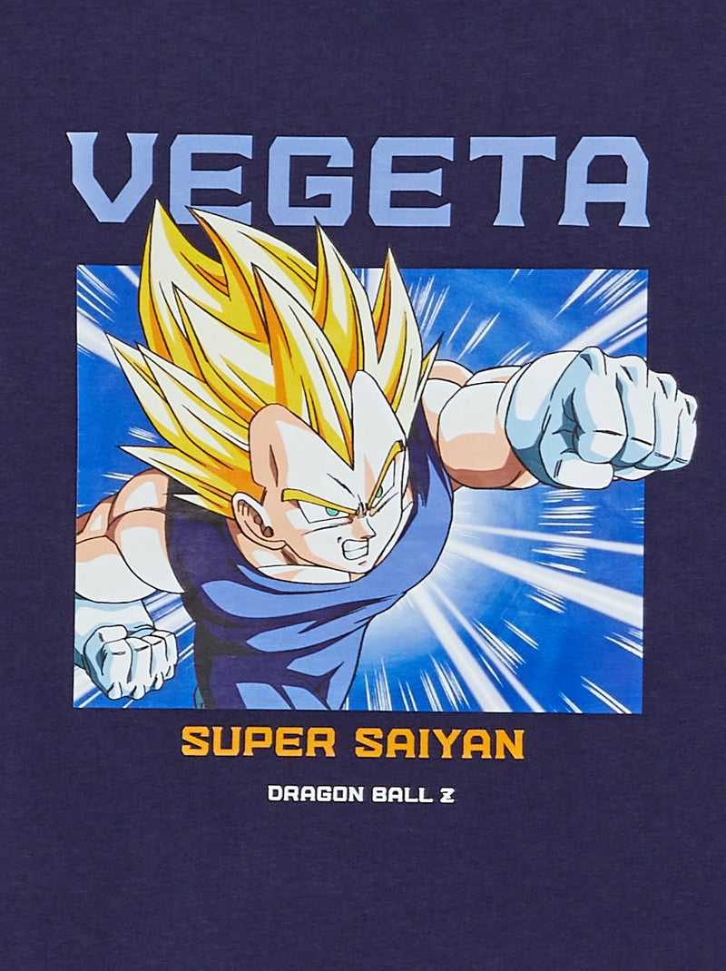 T-shirt 'Dragon Ball Z' de manga comprida AZUL - Kiabi