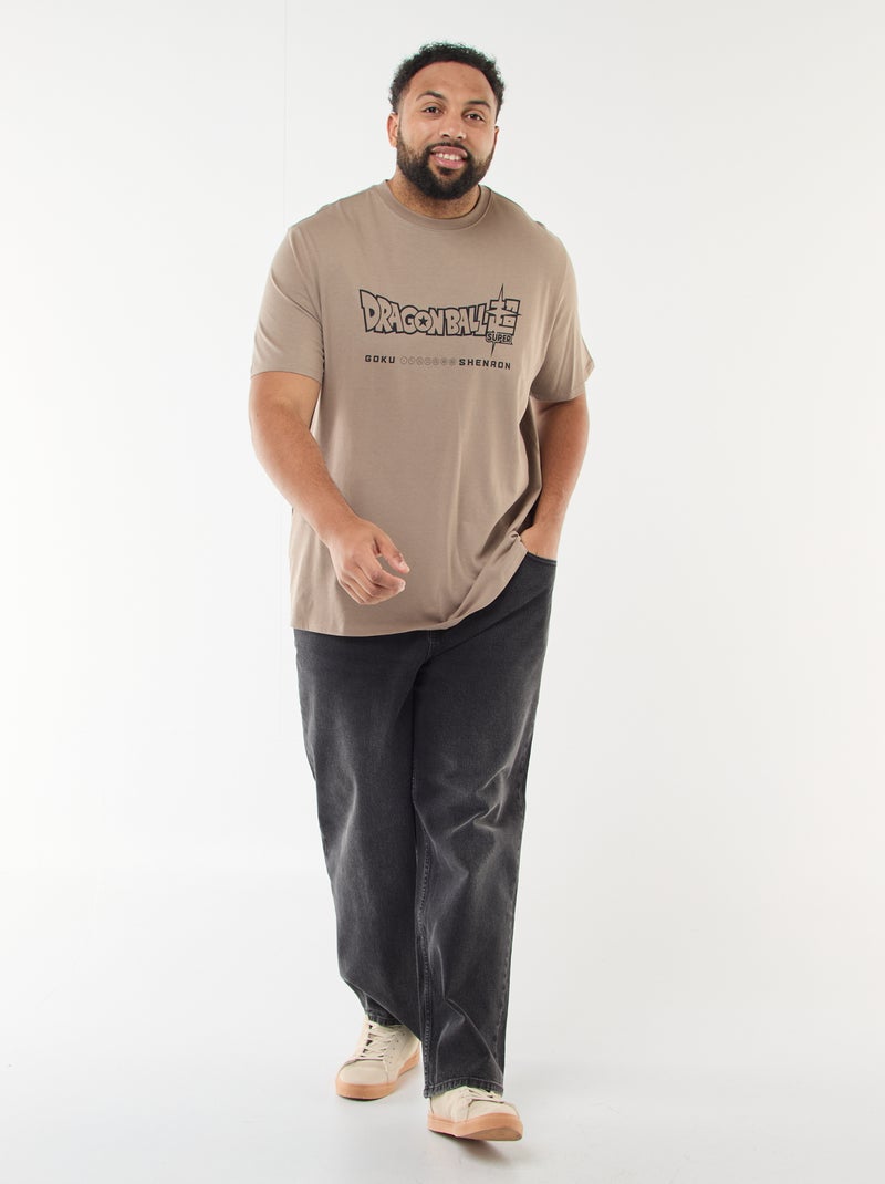 T-shirt 'Dragon Ball Z' de manga curta Bege - Kiabi