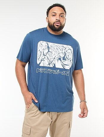 T-shirt 'Dragon Ball Z' de manga curta com estampado frente e verso