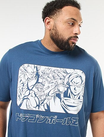 T-shirt 'Dragon Ball Z' de manga curta com estampado frente e verso