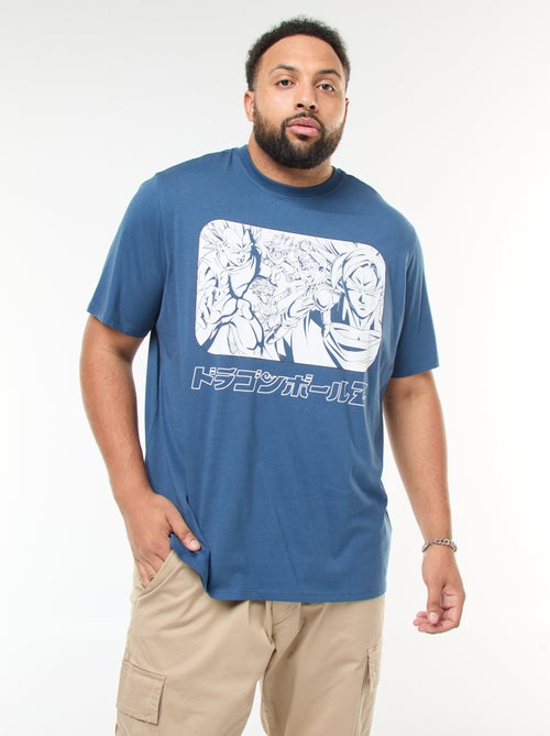 T-shirt 'Dragon Ball Z' de manga curta com estampado frente e verso - Kiabi