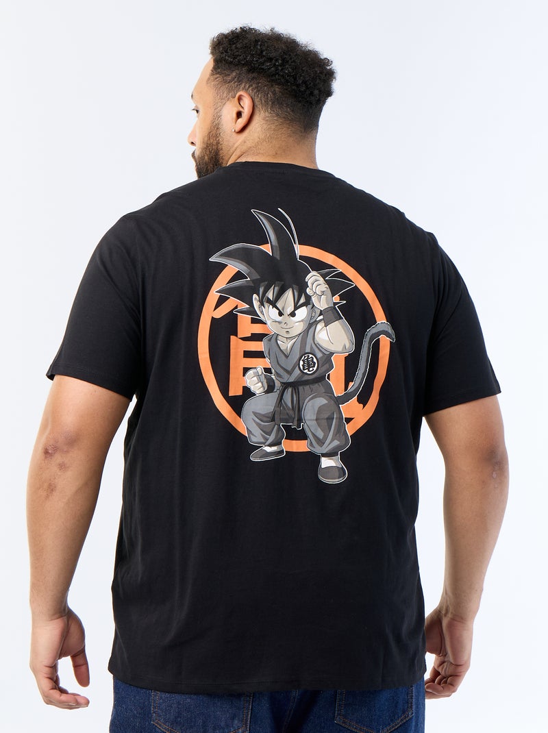 T-shirt 'Dragon Ball Z' de manga curta Preto - Kiabi