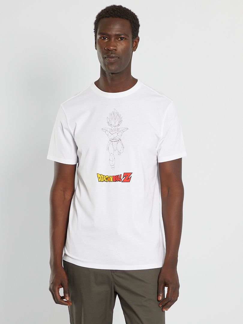 T-shirt 'Dragon Ball Z' em jersey - Branco - Kiabi - 9.00€