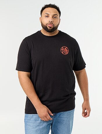 T-shirt 'Dragon Ball Z' estampado à frente e atrás